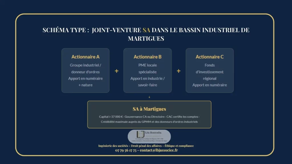 Création entreprise SA à Martigues : Guide Industriel 2026