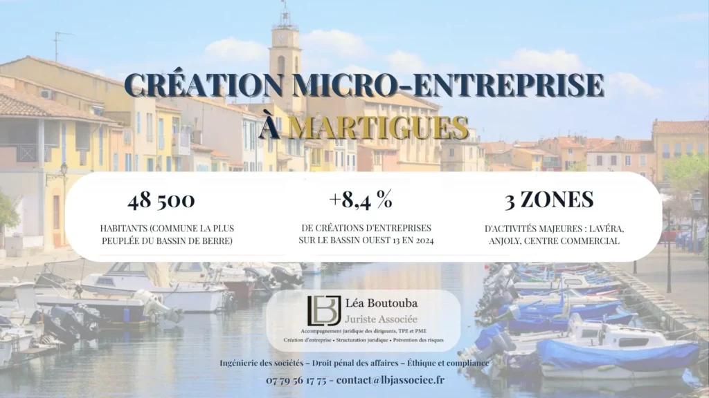 Création Micro-entreprise à Martigues